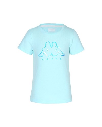 T shirt à manches courtes Enfant Kappa 36174CW-871 Bleu ciel