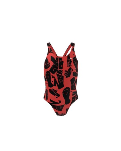 Naisten uimapuku Nike NESSC760-631 Karmiininpunainen
