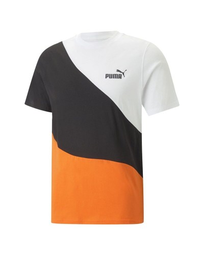 Miesten T-paita Puma 673380 23 Tumma oranssi