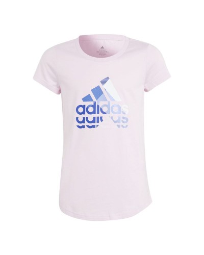 T shirt à manches courtes Enfant Adidas IB9147 Rose