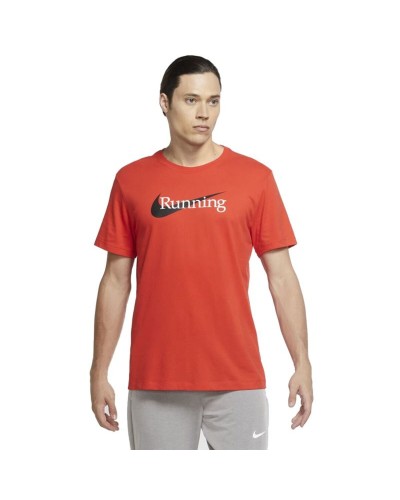 Camiseta Deportiva de Manga Corta Nike CW0945-673 Rojo