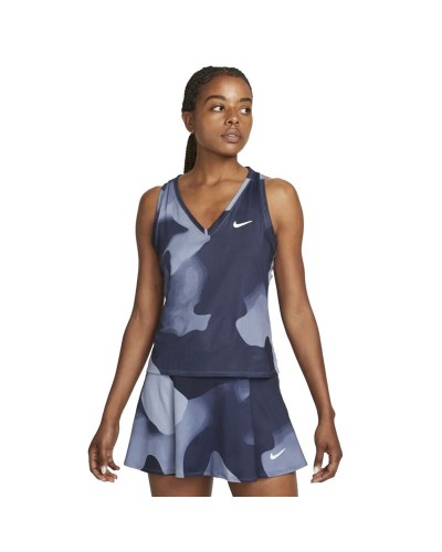 Canotta Donna Nike DD8847-493 Blu Marino (XS)