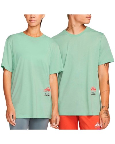 Unisex Short Sleeve T-Shirt Nike DR7671-308 Light Green (XS)
