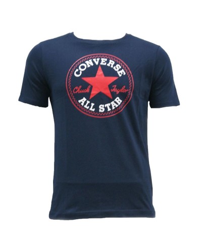 T shirt à manches courtes Enfant Converse 966500 Bleu foncé