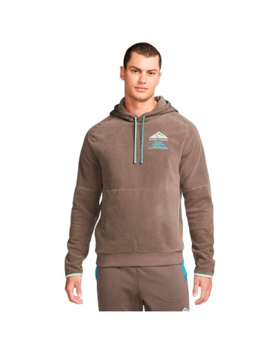 Felpa con Cappuccio Uomo Nike Mount Blanc Grigio chiaro