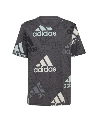 Lasten Lyhythihainen paita Adidas HP0819 Musta