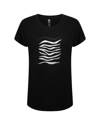 T-shirt à manches courtes femme Dare 2b DWT578-800 Noir (XS)