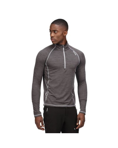 T-shirt à manches longues homme Regatta RMT172-Y25 Gris foncé (S)
