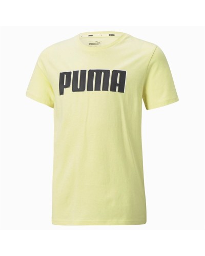 T shirt à manches courtes Enfant Puma 585887 40 Jaune