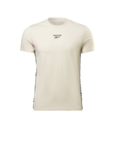 Maglia a Maniche Corte Uomo Reebok HB2150 Beige (S)