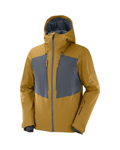 Skijacke Salomon LC1583400 Gold Herren