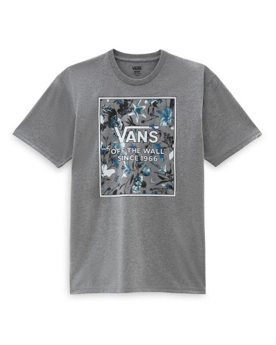 Heren-T-Shirt met Korte Mouwen Vans VN0A7UE4D761 Donker grijs