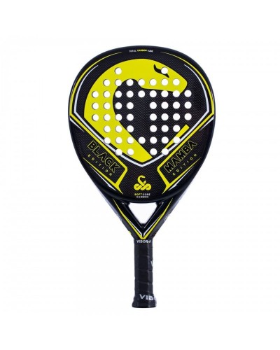 Padel Racket Vibor-a 0013839 Black Natural rubber