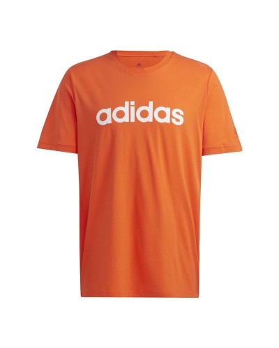 Camiseta de Manga Corta Hombre Adidas HL2227 Naranja (M)