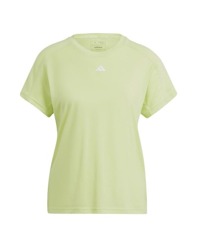 Camiseta de Manga Corta Mujer Adidas IL3227 Dorado