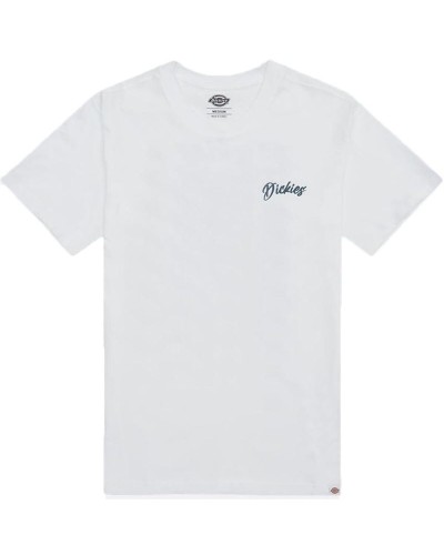 T-shirt med kortärm Herr Dickies DK0A4YFEWHX1 Vit (XL)