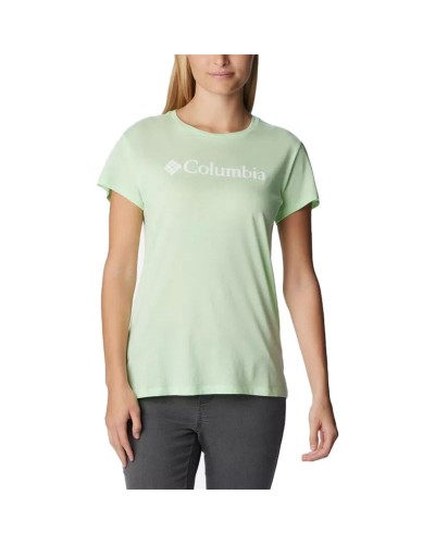 Damen Kurzarm-T-Shirt Columbia 1992134372 Hellgrün