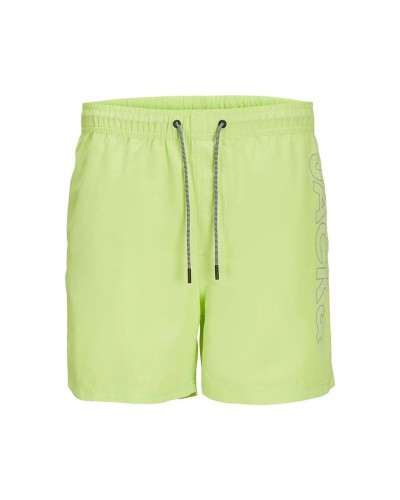Badpak voor kinderen Jack & Jones 12256153-13-0540 TCX Lichtgroen