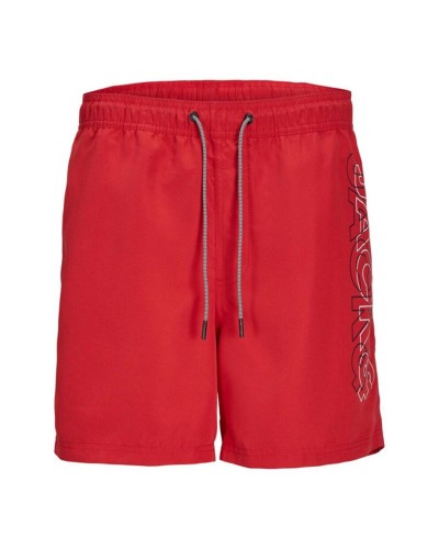 Badpak voor kinderen Jack & Jones 12256153-19-1664 TCX Rood
