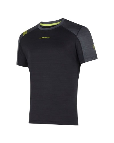 Camiseta de Manga Corta Hombre La Sportiva L63999729 Negro (M)