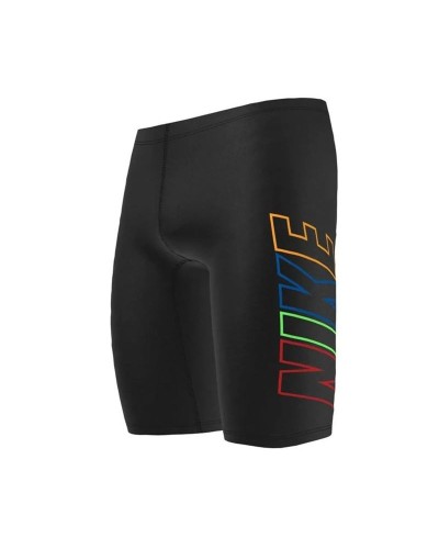 Lasten Uimapuku Nike NESSD073-001 Musta