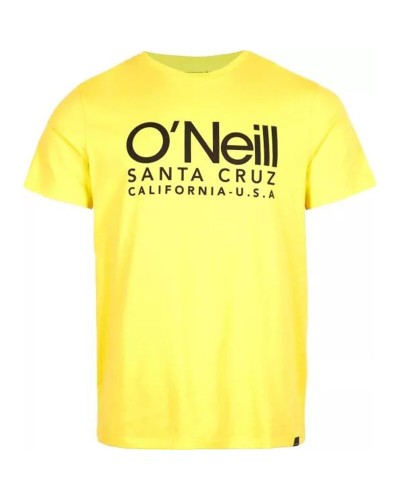 Heren-T-Shirt met Korte Mouwen O'Neill N2850005-12019 Geel (S)