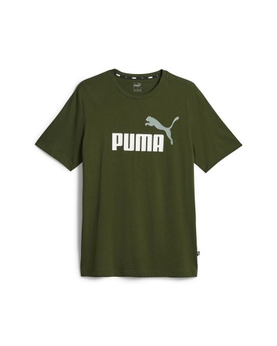 Miesten T-paita Puma 586759 30 Tummanvihreä (L)