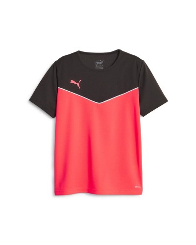 Maglia da Calcio a Maniche Corte per Bambini Puma 657527 53 Nero (7-8 Anni)