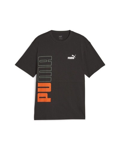 T-shirt med kortärm Herr Puma 675909 74 Svart (M)