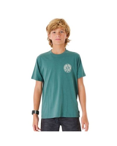 Barn T-shirt med kortärm Rip Curl 021BTE-3136 Blå