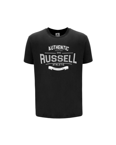Men’s Short Sleeve T-Shirt Russell Athletic A30081-IO 099 Black (S)