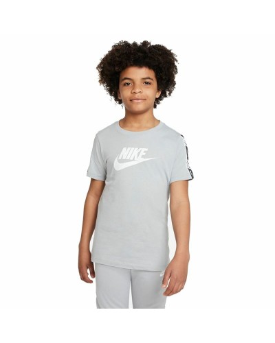 Kurzarm-T-Shirt für Kinder Nike DX2300-077 Grau Hellgrau
