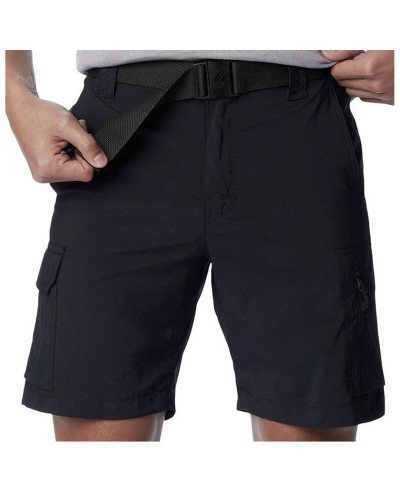 Short de Sport pour Homme Columbia Silver Ridge Noir