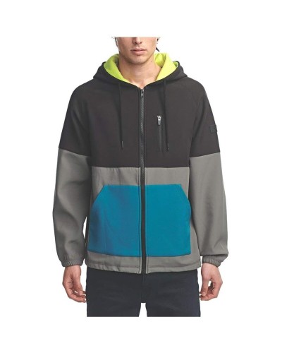 Herren Sweater mit Kapuze Hazard Bunt