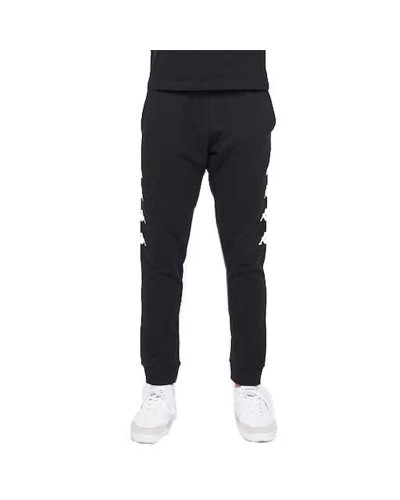 Long Sports Trousers Kappa Karbo Black Men