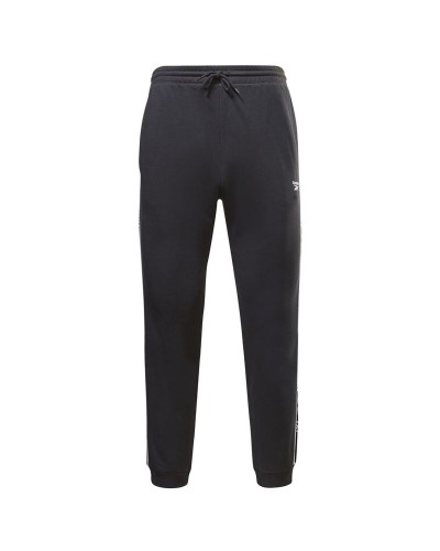 Pantalon de sport long Reebok Ri Tape Jogger Noir Homme
