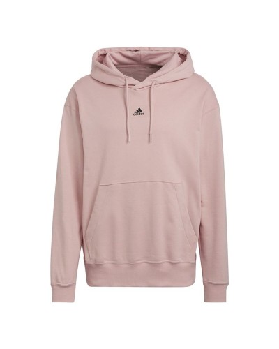 Sudadera con Capucha Hombre Adidas Essentials M Rosa