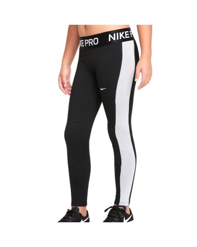Sports Leggings for Children Nike Dri-FIT Pro Warm Black