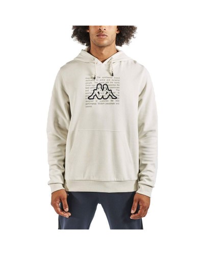 Men’s Hoodie Kappa Iodeli M Light grey