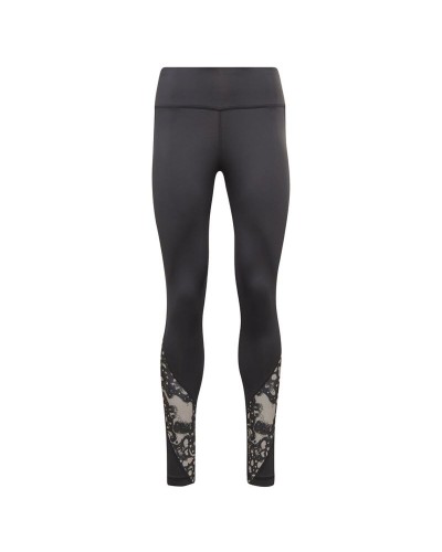 Mallas Deportivas de Mujer Reebok Modern Safari W Negro