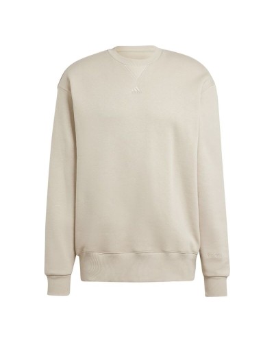 Herensweater zonder Capuchon Adidas All Szn Wit