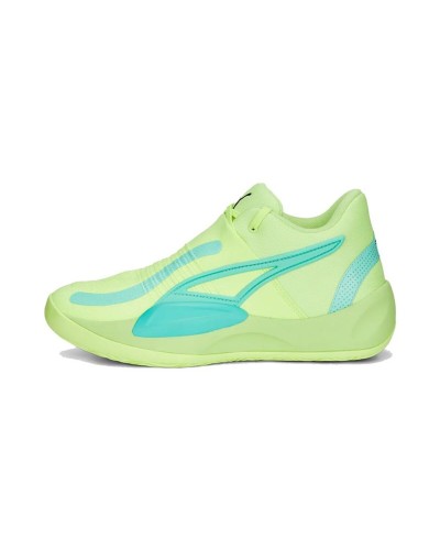 Zapatillas de Baloncesto para Adultos Puma Verde limón