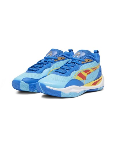 Scarpe da Basket per Adulti Puma Azzurro Chiaro