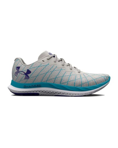 Zapatillas de Running para Adultos Under Armour Charged Breeze Gris claro