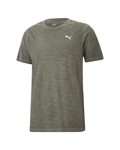 Maglia a Maniche Corte Uomo Puma Puma Studio Foundation Oliva