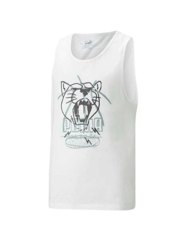 Camiseta de baloncesto Puma Blanco