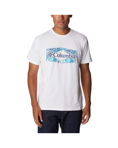 T-paita Columbia Sun Trek™ Graphic Valkoinen