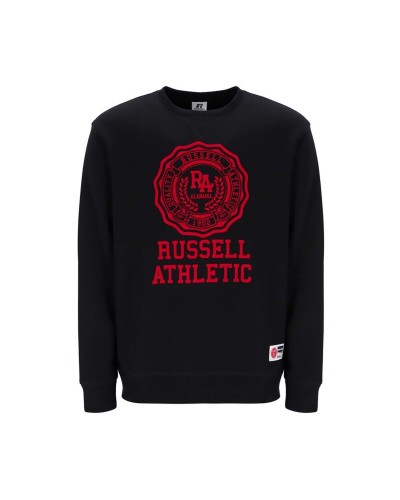 Sudadera con Capucha Hombre Russell Athletic Rose  Negro