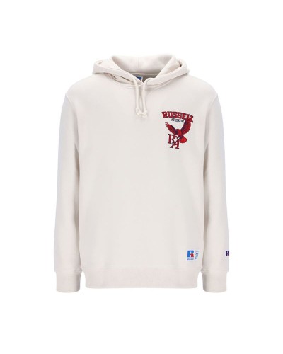 Tröja med huva Herr Russell Athletic Hoody Barry Vit