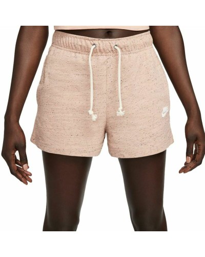 Short de Sport pour Femme Nike Gym Vintage Saumon